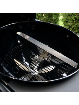 Піддон сталевий з конт.для води SnS Drip 'N Divide для грилів 57 см