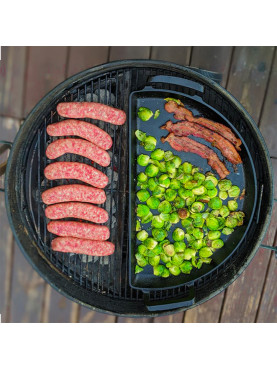 Піддон чавунний SnS Drip 'N Griddle Cast Iron для грилів 47 см